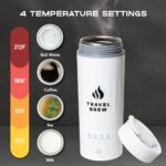 Double Wall Travel Kettle Keeps Drink Hot – Stay Fueled On the Go