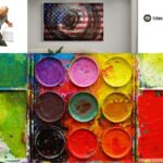 Experimentelle Kunstwerke abstrakt | Markhellbusch.com