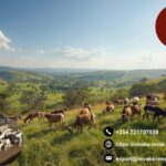 Sustainably sourced naturally raised Kenyan goat meat for clients