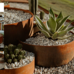 Corten Steel Edging for Modern Garden Borders